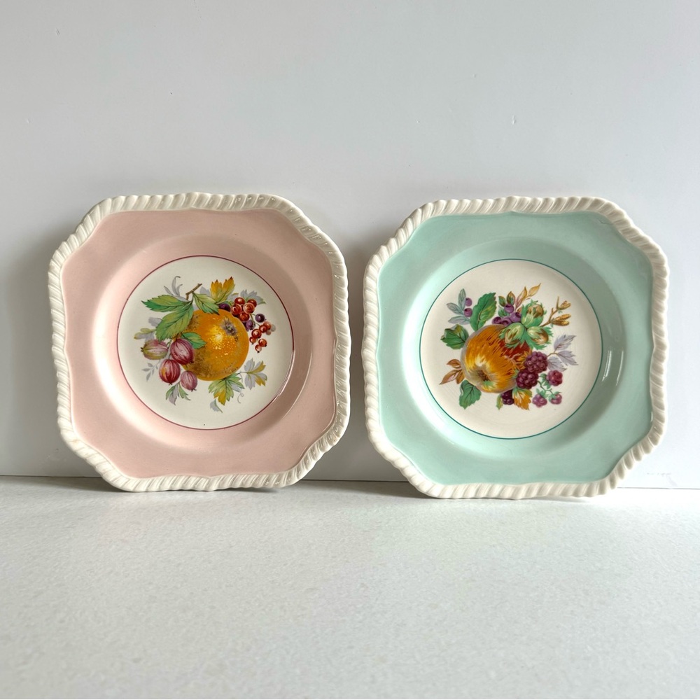 Vintage Set of 2 Johnson Brothers Old English Side Plates